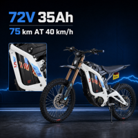 Moto tout-terrain électrique Surron Light Bee X 2026 10000W 72V 35Ah avec batterie, vitesse 80 km/h pour adultes