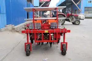 2-4 filas maquinaria agrícola sembradoras trasplantadoras máquina vegetal plantador trasplantador