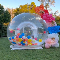 Maison à bulles gonflable populaire pour enfants, globe à bulles gonflable pour l'extérieur