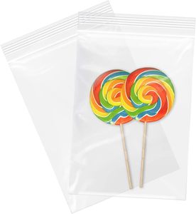 Bolsas de Plástico Transparente con Cierre Hermético Reutilizables de Grado Alimenticio para Envasado de Frutos Secos y Dulces - Product Image 1