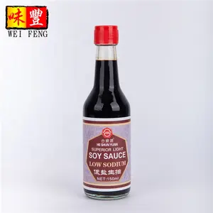 Oem Leverancier Brc Haccp Halal Prijs 500 Ml Salsa De Soja Licht Chinese Lage Natrium Minder Zout Sojasaus