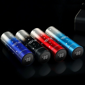 500ml <span class=keywords><strong>SS</strong></span> 304 chân không cách nhiệt Chai nước thông minh kỹ thuật số hiển thị nhiệt độ nắp đôi tường nhiệt <span class=keywords><strong>Flask</strong></span> cho nóng/đồ uống lạnh - Product Image 6