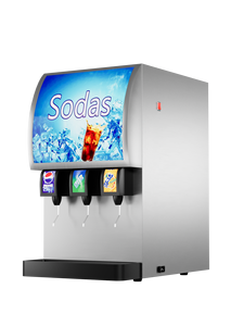Yuan Yin Post Mix minuman minuman karbonasi Dispenser 3 rasa mesin air mancur <span class=keywords><strong>Soda</strong></span> Cola membuat fungsi pendinginan 220V - Product Image 4