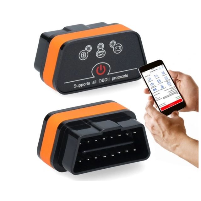 Bluetooth OBD2 Scanner Car Code Reader Check Engine Fault Diagnostic Tool for All OBDII Protocol Vehicles Android IOS