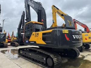 รถขุดตีนตะขาบ Volvo EC240 มือสองสำหรับงานหนัก ขนาด 24 ตัน พร้อมบุ้งกี๋ไฮดรอลิก สำหรับงานก่อสร้างและงานดิน - Product Image 1