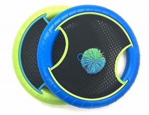 Outdoor Sport Toys Trampoline Paddle Racket Beach Racket Set <b>Camping</b> Game Bouncy Disk Toy for Outdoors - Product Image 6