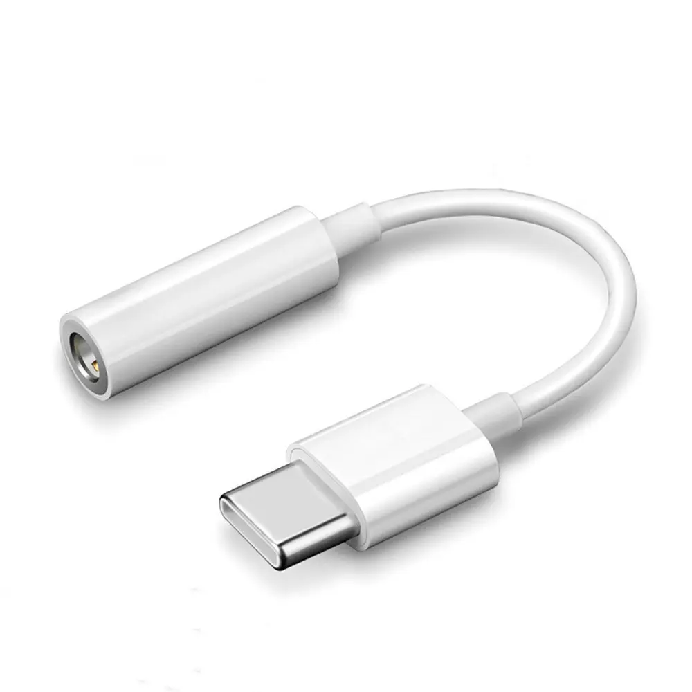 3.5mm adapter AUX Headset Adapter jack headphone portable phone usb c audio adapter Converter for iphone Samsung huawei xiaomi