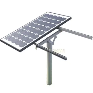 可调太阳能电池板杆安装支架，可旋转可定制设计