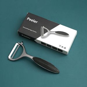 Stainless Steel Peeler 2 Piece Set With Anti Slip Handle For <b>Fruits</b> And <b>Vegetables</b> Kitchen <b>Tool</b> - Product Image 2