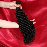 Extensions de cheveux humains lisses naturels 1B, soyeux et raides comme des baguettes, double trame, vente en gros pour revendeurs de cheveux