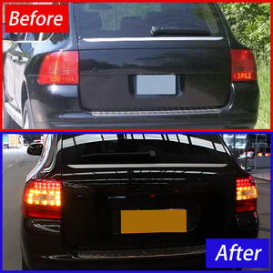 Xe Đèn Hậu Lắp Ráp Cho Porsche Cayenne <span class=keywords><strong>955</strong></span> 2003-2007 LED Tự Động Phía Sau Đèn Nâng Cấp Nổi Bật Nhấp Nháy Đèn Hậu Phụ Kiện - Product Image 3