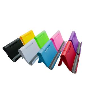 <span class=keywords><strong>Support</strong></span> de téléphone en plastique réglable avec logo personnalisé, pliable, pour bureau, idéal pour les cadeaux d'événements - Product Image 5