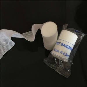 Bandage élastique PBT 5cm x 4.5m non stérile, pansement pour plaies, accessoire de premiers secours, origine Guangdong, personnalisable, marque privée - Product Image 3