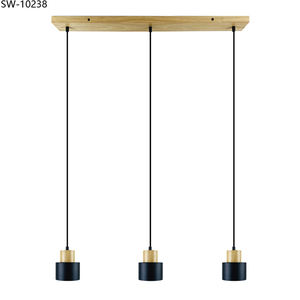 Lampada a sospensione Vintage 220V 3 luce 2022 moderna lampada a sospensione rotonda in ferro mezza palla - Product Image 5