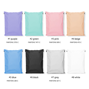 Bolsa de Embalaje de Poliéster Rosa Personalizada con Logotipo de Fábrica 10*13, Bolsa de Envío de Plástico para Ropa - Product Image 4