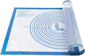 Nuevo Diseño 2025: Revestimiento de Silicona sin Adhesivo para Tapetes de Repostería y Hornear, 0.4MM, Recubierto de Silicona con Fibra de Vidrio - Product Image 2