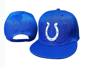 Gorras Deportivas Bordadas del Equipo de Fútbol Americano de los Indianapolis <span class=keywords><strong>Colts</strong></span>, Novedad al por Mayor 2025, Gorras de Béisbol con Cierre a Presión para Adultos - Product Image 1