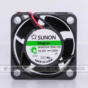 ซูนอน แม็กเลฟ แฟน 40x40x10 มม. DC12V 1.06W พัดลมระบายความร้อนคอมพิวเตอร์แบบแม่เหล็กลอยตัว - Product Image 1