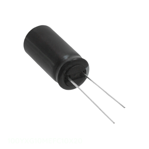 ตัวเก็บประจุแบบ CAP ALUM 10UF 20% 100V RADIAL TH Through Hole 100YXG10MEFC10X20 10 uF ของผู้ผลิต Channel - Product Image 1