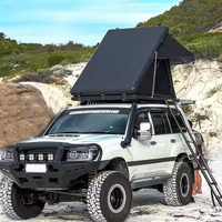 Vente en gros de tente de toit ABS Tente en toile à clapet triangulaire pour voiture en aluminium RTT pour le camping Vente en ligne pas chère