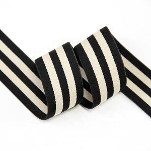 Custom Strong Thick Elastic Band 40mm Elastic Tape Elastic Strap Spandex Underwear Elastic <b>Webbing</b> for Clothes - Product Image 4