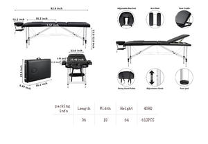 2023 nouveau lit de <span class=keywords><strong>Massage</strong></span> pliable Portable de coin fileté confortable et pratique pour personne seule médicale - Product Image 6