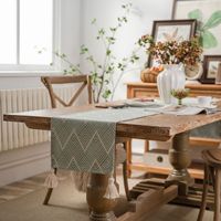 Jacquard Qualité Meilleur Choix Tissé Chemin De Table Tapisserie Partie Techniques Personnalisées Style