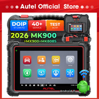 Outil de diagnostic MaxiCOM MK900 avec CAN FD DoIP, scanner OBD2 bidirectionnel 8 pouces, WiFi, Android 11, pour diagnostic automobile et mise à niveau