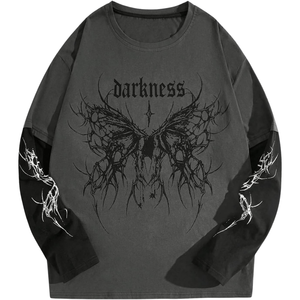 OEM&ODM Men's Hooded Velour Autumn <b>Patchwork</b> Style Long Sleeve <b>Shirt</b> Screen Printing Process Waterproof Wholesale Customization - Product Image 1