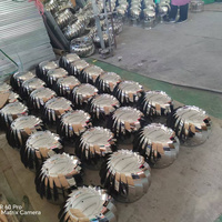 Ventilateur à air non motorisé à roulement à billes, 150 tr/min, avec pales en acier inoxydable à économie d'énergie, garantie usine 10 ans, 100mm-1000mm