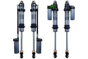 LC79 Dual-Circuit Bidirectional Adjustable Nitrogen Shock Absorber 2-3.5" Lift Kit Body Control Fits All Roads Protects <strong>Parts</strong> - Product Image 3