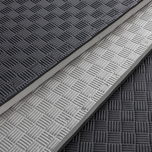 Tatami de gym Taekwondo 100*100cm, tapis de sol en mousse EVA emboîtable, 2cm, portable et imperméable, avec motif feuille et croix - Product Image 6