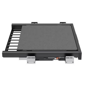 Porte-pantalons coulissant silencieux à fermeture amortie, gain de place, séchoir à linge, accessoires de garde-robe, porte-pantalons - Product Image 6