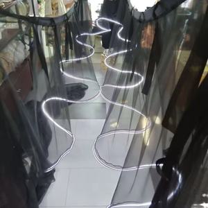 Rideau Décoratif Suspendu Décoration Extérieure LED Bande Suspendue Plafond Décoration de <span class=keywords><strong>Mariage</strong></span> Éclairage Rideau d'Illumination pour les Fêtes - Product Image 5