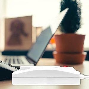 Multipresa IDEAL STAR a 6 Vie con Interruttore, Presa Industriale da 16A, 5 Prese AC con Connettività WiFi - Product Image 3