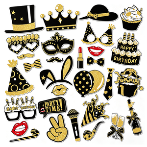 Accesorios para Fotomatón del Concierto Eras Tour 2027, PVC <span class=keywords><strong>de</strong></span> 5 mm, Letreros con Temática Musical, Gafas, Sombreros, Decoración para Fiestas y Eventos - Product Image 2