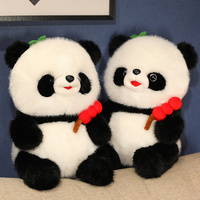 Usine en gros de haute qualité jouets en peluche trésor de sucre Panda animal en peluche jouet panda décoration