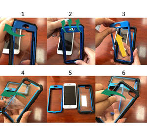 Pour <span class=keywords><strong>iPhone</strong></span> 15 14 13 12 16 Pro Max Anti-Chute Quatre <span class=keywords><strong>Coin</strong></span> Antichoc Téléphone Cas Combo Téléphone Cas pour <span class=keywords><strong>iPhone</strong></span> 17 2 en 1 Antichoc - Product Image 6