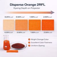 Colorant dispersé de haute qualité Jaune Brun ORANGE 30 2RFL LIE CHEN, poudre colorante pour polyester, matières premières, colorant de lavage Orange