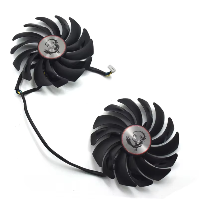 95mm PLD10010B12HH 4PIN Cooler Fans For MSI R9 380 Armor 2X GTX1080Ti 1080 1070 1060 RX 470 480 570 580 GAMING Graphics Card