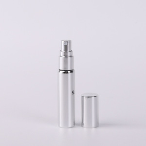 Mini Small 10ml Portable Refillable <b>Perfume</b> Spray <b>Bottle</b> Glass Pump Sprayer Electroplated <b>Empty</b> Cosmetic Container - Product Image 6