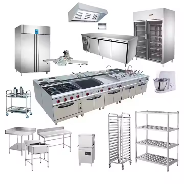 Commercial Kitchen Equipment Stainless Steel Restaurant
