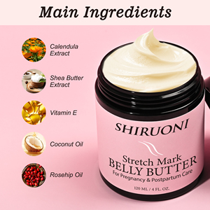 Nhãn Hiệu Riêng Căng Đánh Dấu Loại Bỏ Kem Mang Thai Phai Dòng Lột Bụng Bơ Cho Mang Thai Căng Đánh Dấu - Product Image 2
