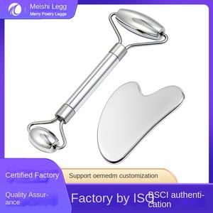 Aço inoxidável <span class=keywords><strong>Gua</strong></span> <span class=keywords><strong>Sha</strong></span> & Rosto Rollers-Rolo De <span class=keywords><strong>Metal</strong></span> para Olhos e Pescoço, Anti-Envelhecimento Ferramentas De Massagem Facial, <span class=keywords><strong>Gua</strong></span> <span class=keywords><strong>Sha</strong></span> Facial - Product Image 2