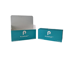 Tùy chỉnh tráng giấy bao bì hộp với Divider lỗ Matt cán và dập nổi cho thực phẩm truy cập hàng đầu hiển thị - Product Image 4