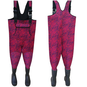 Vente en gros <span class=keywords><strong>Cuissardes</strong></span> de pêche à la mouche roses pour femmes <span class=keywords><strong>Cuissardes</strong></span> de pêche personnalisées à motifs camouflage pour femmes - Product Image 1