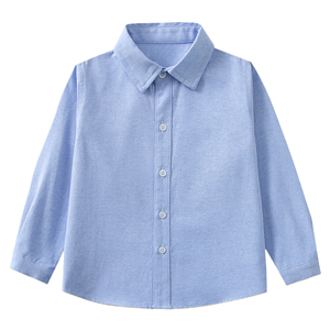 Uniformes Escolares para Niños y Niñas de Alta Calidad con Diseño Personalizado de Fuyi, <span class=keywords><strong>Tops</strong></span> 100% Algodón Antibolitas para Graduación - Product Image 2