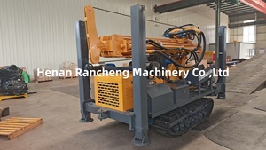 Machine de forage de puits d'eau peu profonds de 200 mètres, type chenillé, 58 kW, pour la vente - Product Image 5