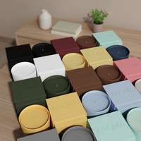 Lanternes et pots en céramique modernes de luxe personnalisés, vides, avec couvercle et flacon diffuseur à bâtonnets pour la fabrication de bougies