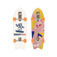 ZHOYA SPORT meilleure vente personnalisé Skate Deck pour impression Surf Skate Board 4 roues surf Patinetas érable vierge Skateboard Decks